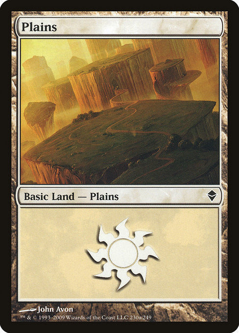 Plains (230a) [Zendikar] | Gear Gaming Bentonville