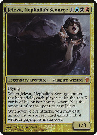 Jeleva, Nephalia's Scourge (Commander 2013) [Oversize Cards] | Gear Gaming Bentonville