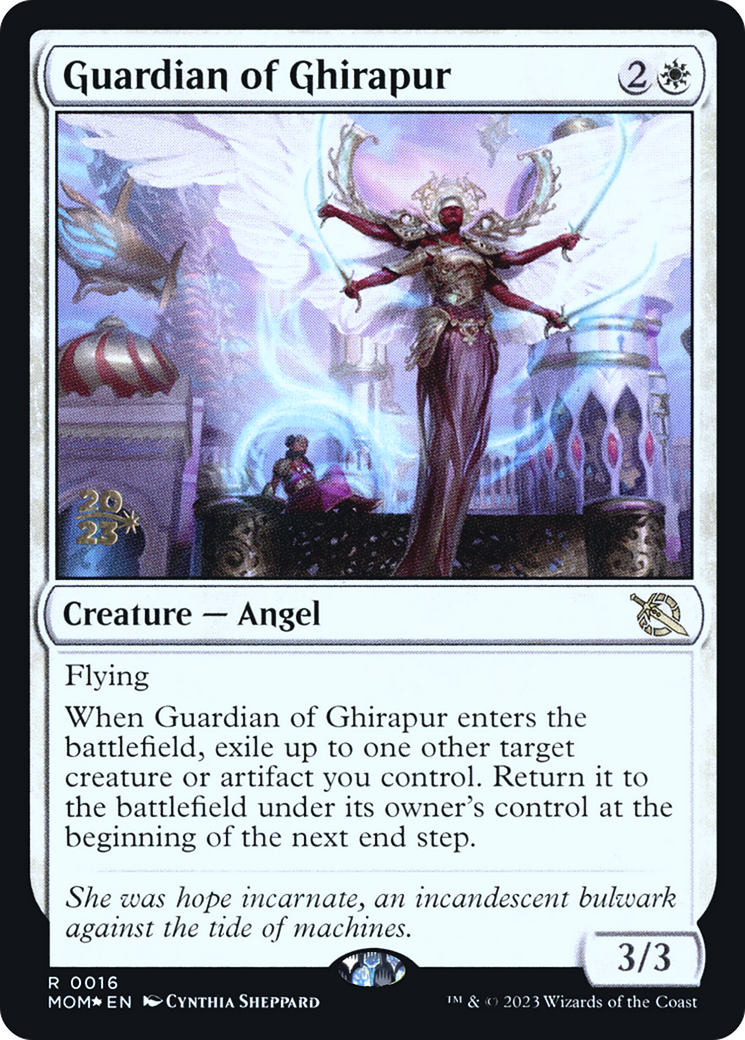 Guardian of Ghirapur [March of the Machine Prerelease Promos] | Gear Gaming Bentonville