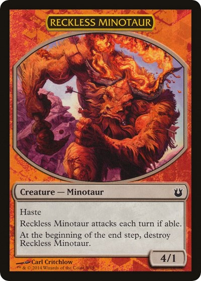 Reckless Minotaur [Hero's Path Promos] | Gear Gaming Bentonville