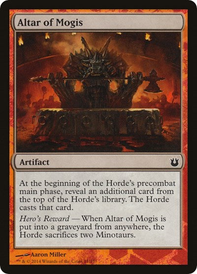 Altar of Mogis [Hero's Path Promos] | Gear Gaming Bentonville