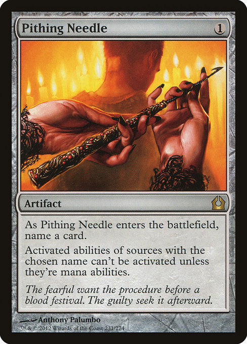 Pithing Needle [Return to Ravnica] | Gear Gaming Bentonville