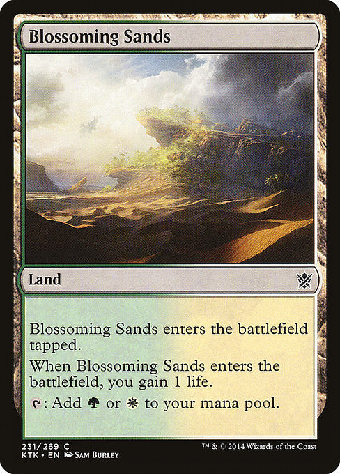 Blossoming Sands [Khans of Tarkir] | Gear Gaming Bentonville