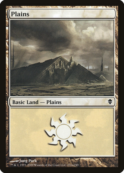 Plains (231a) [Zendikar] | Gear Gaming Bentonville