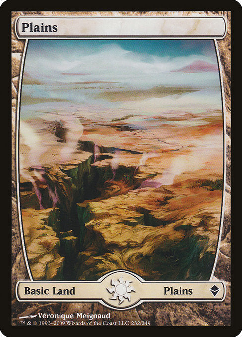 Plains (232) - Full Art [Zendikar] | Gear Gaming Bentonville