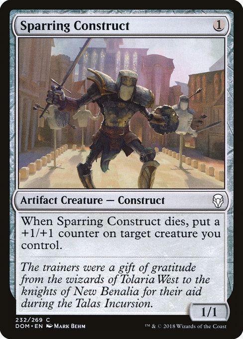 Sparring Construct [Dominaria] | Gear Gaming Bentonville