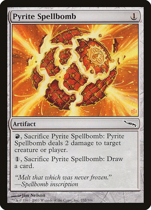 Pyrite Spellbomb [Mirrodin] | Gear Gaming Bentonville