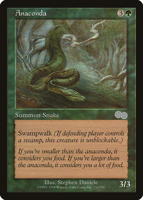 Anaconda [Urza's Saga] | Gear Gaming Bentonville