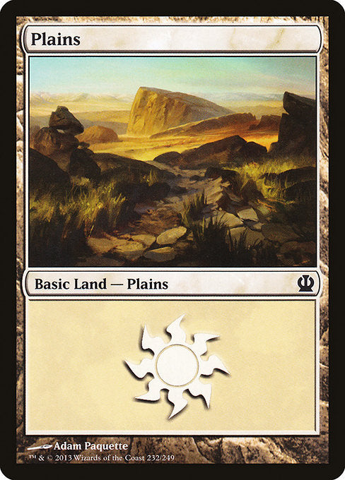 Plains (232) [Theros] | Gear Gaming Bentonville