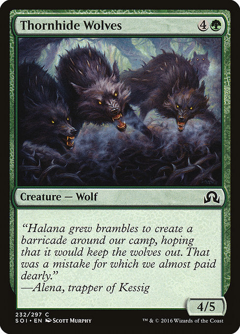 Thornhide Wolves [Shadows over Innistrad] | Gear Gaming Bentonville