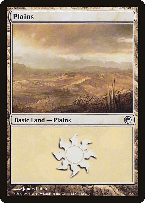 Plains (232) [Scars of Mirrodin] | Gear Gaming Bentonville