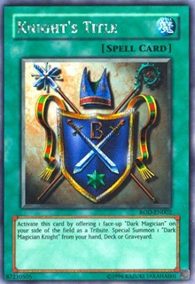 Knight's Title (Reshef of Destruction) [Yu-Gi-Oh! Video Game Promotional Cards] [ROD-EN002] | Gear Gaming Bentonville