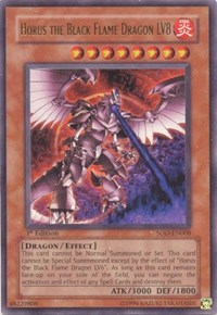 Horus the Black Flame Dragon LV8 [Soul of the Duelist] [SOD-EN008] | Gear Gaming Bentonville