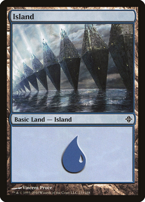 Island (233) [Rise of the Eldrazi] | Gear Gaming Bentonville