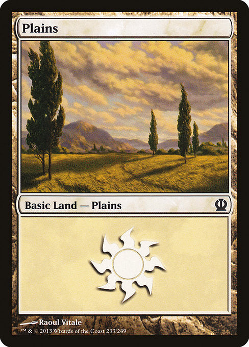 Plains (233) [Theros] | Gear Gaming Bentonville