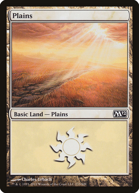 Plains (233) [Magic 2012 (M12)] | Gear Gaming Bentonville