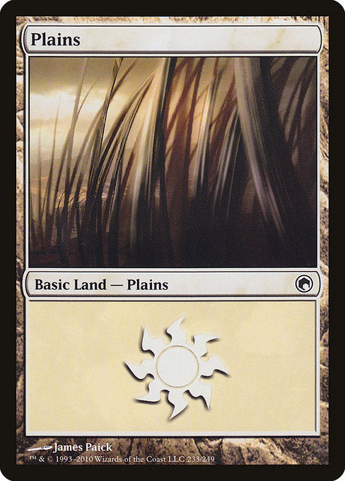 Plains (233) [Scars of Mirrodin] | Gear Gaming Bentonville