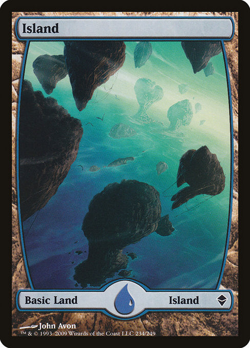 Island (234) - Full Art [Zendikar] | Gear Gaming Bentonville