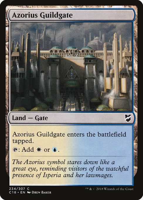 Azorius Guildgate [Commander 2018] | Gear Gaming Bentonville