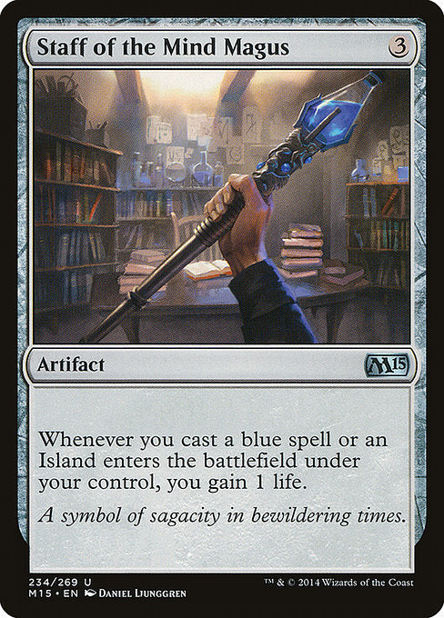 Staff of the Mind Magus [Magic 2015 (M15)] | Gear Gaming Bentonville