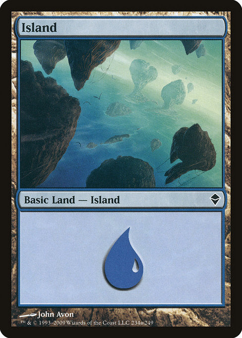 Island (234a) [Zendikar] | Gear Gaming Bentonville