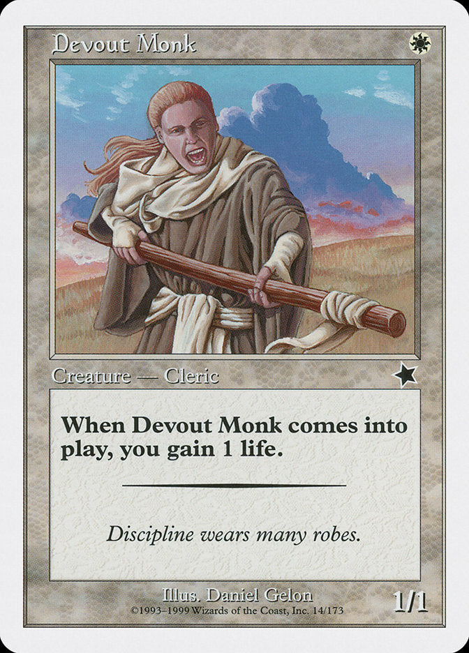 Devout Monk [Starter 1999] | Gear Gaming Bentonville