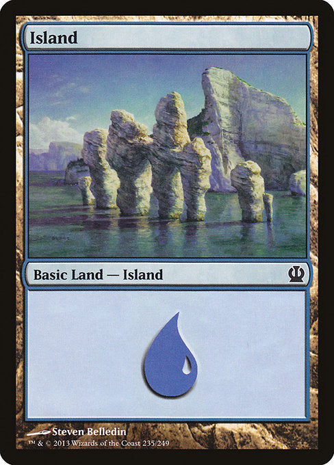 Island (235) [Theros] | Gear Gaming Bentonville