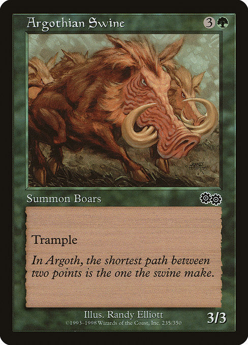 Argothian Swine [Urza's Saga] | Gear Gaming Bentonville