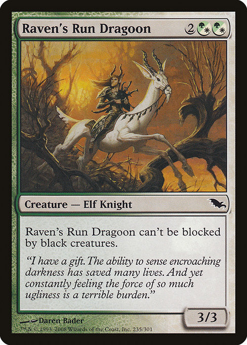 Raven's Run Dragoon [Shadowmoor] | Gear Gaming Bentonville