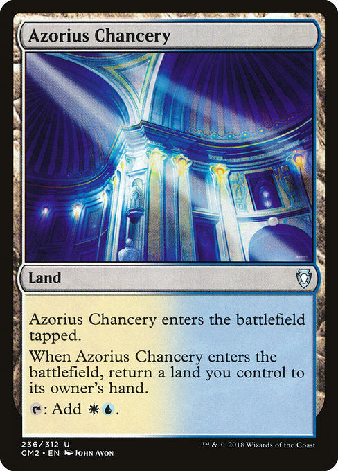 Azorius Chancery [Commander Anthology Volume II] | Gear Gaming Bentonville