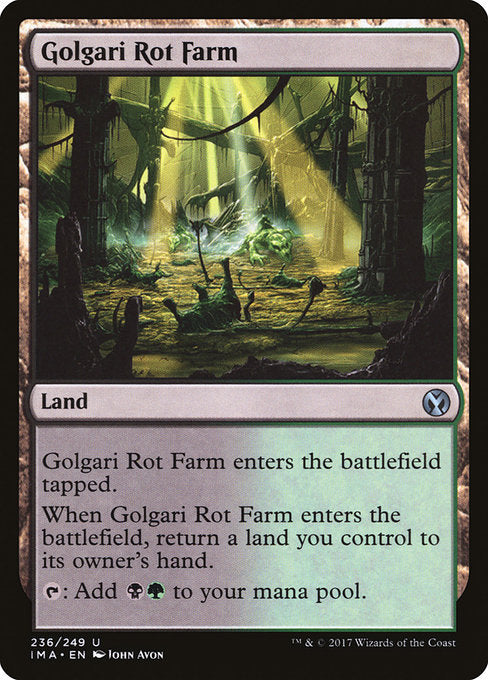 Golgari Rot Farm [Iconic Masters] | Gear Gaming Bentonville