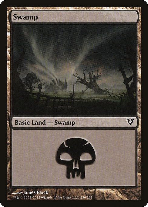 Swamp (236) [Avacyn Restored] | Gear Gaming Bentonville