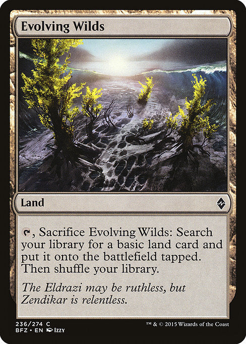 Evolving Wilds [Battle for Zendikar] | Gear Gaming Bentonville