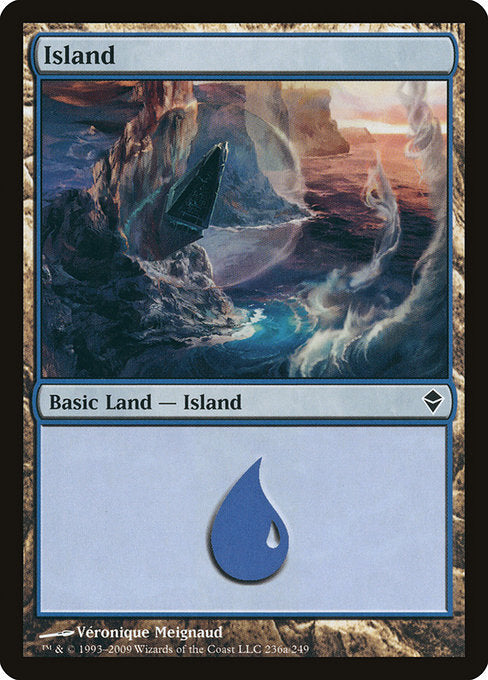 Island (236a) [Zendikar] | Gear Gaming Bentonville