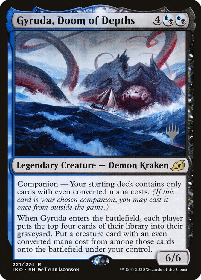 Gyruda, Doom of Depths (Promo Pack) [Ikoria: Lair of Behemoths Promos] | Gear Gaming Bentonville