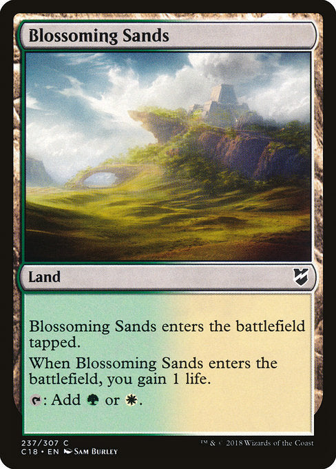 Blossoming Sands [Commander 2018] | Gear Gaming Bentonville