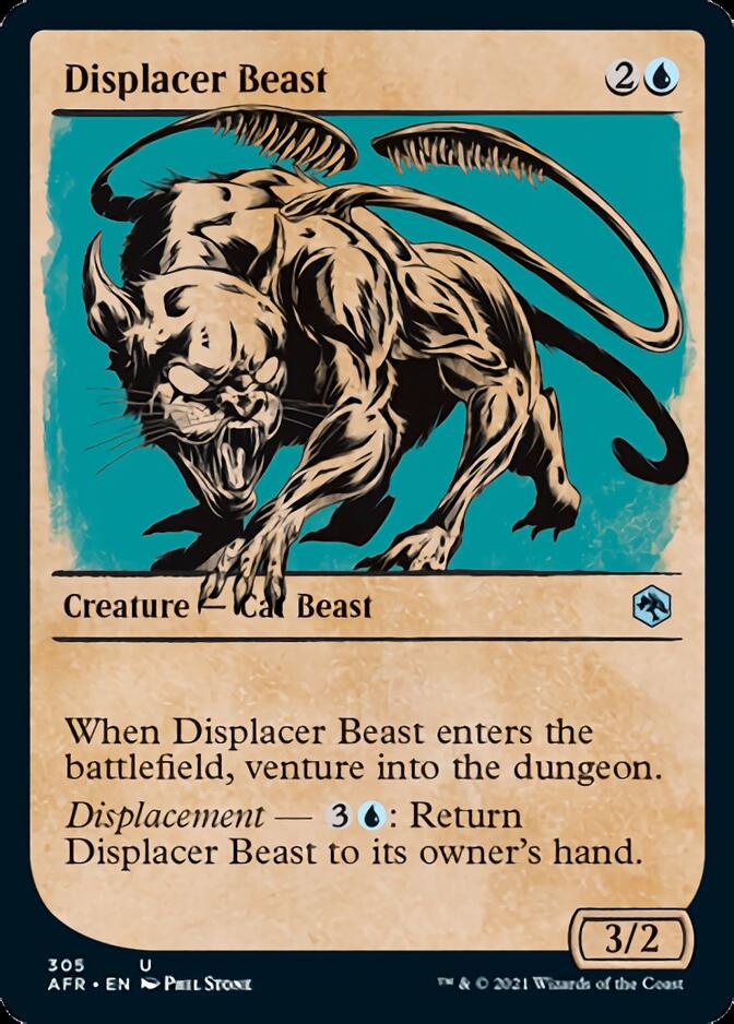 Displacer Beast (Showcase) [Dungeons & Dragons: Adventures in the Forgotten Realms] | Gear Gaming Bentonville