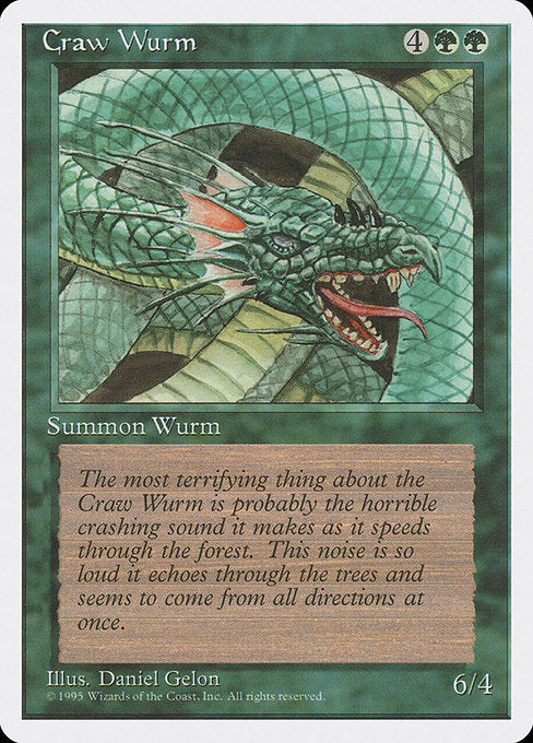 Craw Wurm [Fourth Edition] | Gear Gaming Bentonville