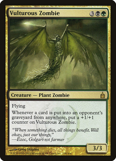 Vulturous Zombie [Ravnica: City of Guilds] | Gear Gaming Bentonville