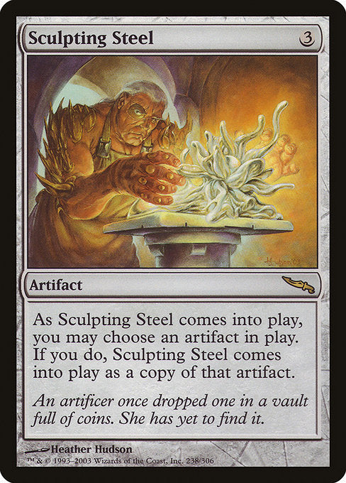 Sculpting Steel [Mirrodin] | Gear Gaming Bentonville