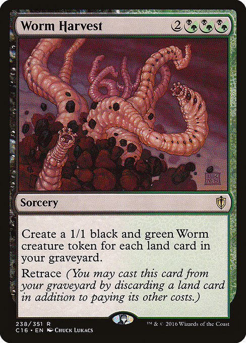 Worm Harvest [Commander 2016] | Gear Gaming Bentonville