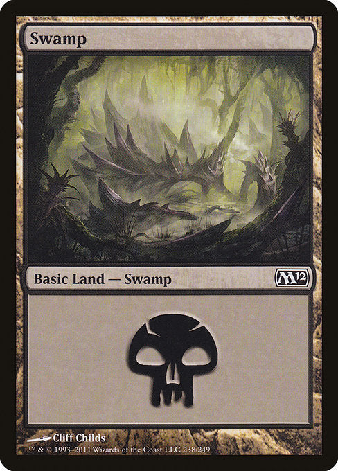 Swamp (238) [Magic 2012 (M12)] | Gear Gaming Bentonville