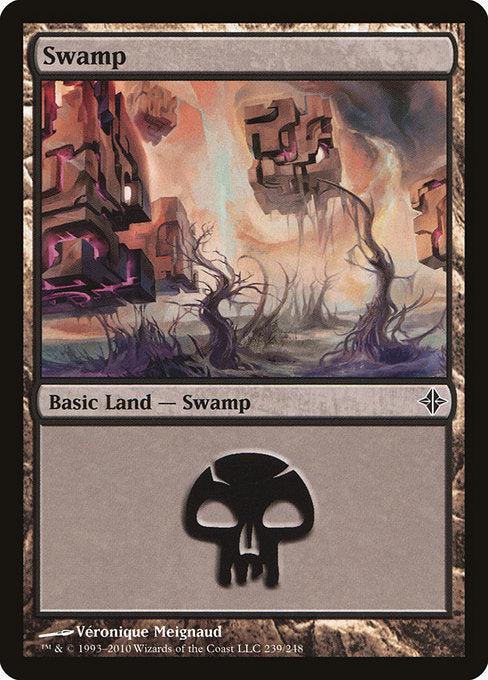 Swamp (239) [Rise of the Eldrazi] | Gear Gaming Bentonville