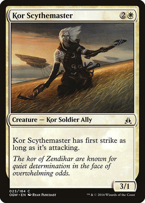 Kor Scythemaster [Oath of the Gatewatch] | Gear Gaming Bentonville