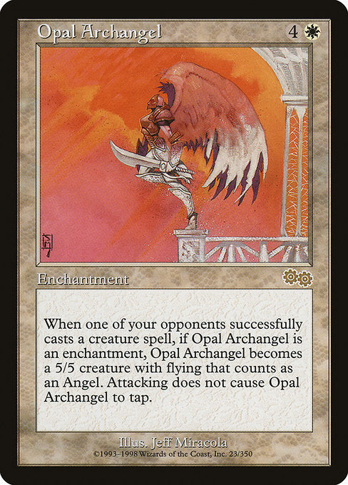 Opal Archangel [Urza's Saga] | Gear Gaming Bentonville