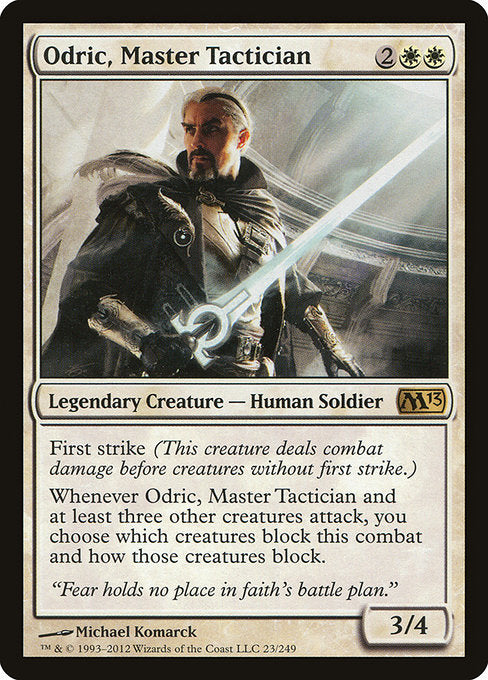 Odric, Master Tactician [Magic 2013 (M13)] | Gear Gaming Bentonville