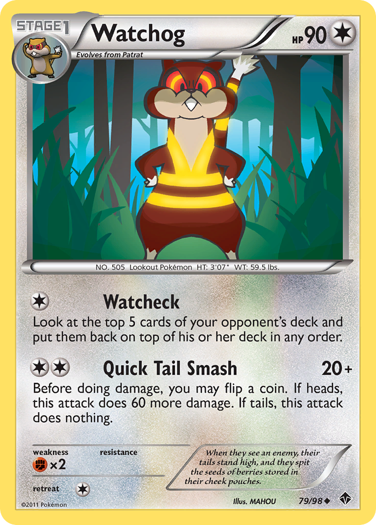 Watchog (79/98) [Black & White: Emerging Powers] | Gear Gaming Bentonville