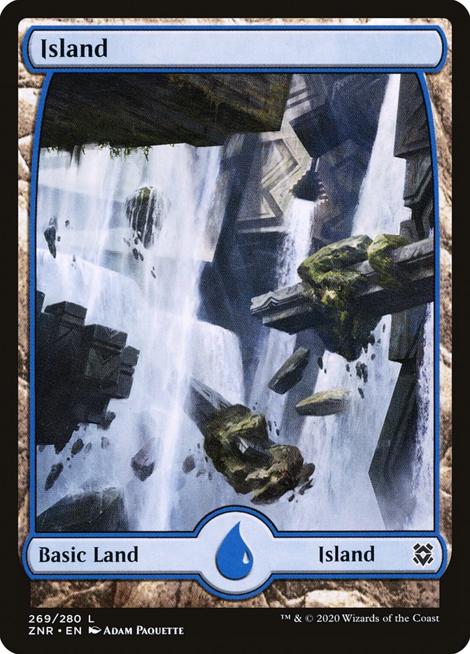 Island (269) [Zendikar Rising] | Gear Gaming Bentonville