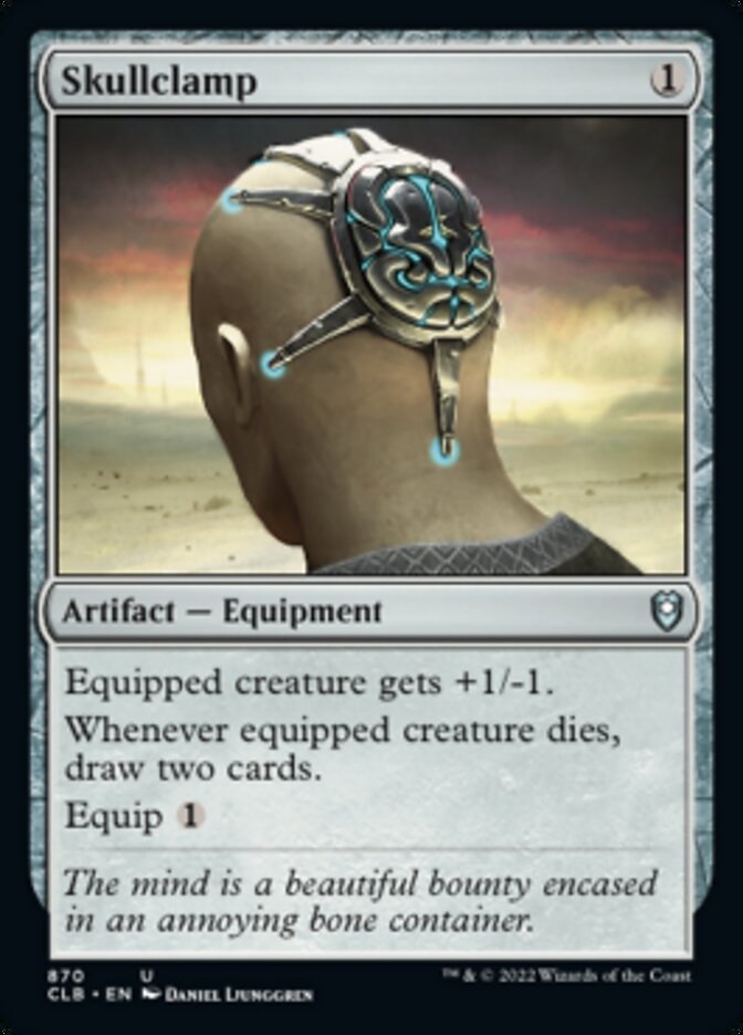 Skullclamp [Commander Legends: Battle for Baldur's Gate] | Gear Gaming Bentonville