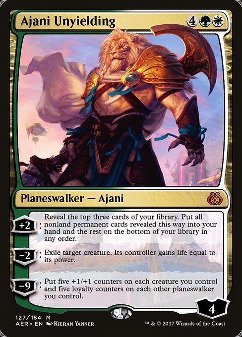 Ajani Unyielding [Aether Revolt] | Gear Gaming Bentonville